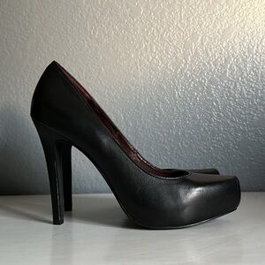 BCBGeneration black platform stilettos